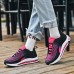Men Ripple Pattern Breathable Fabric Comfy Air cushioned Sport Running Shoes