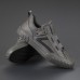 Men Microfiber Leather Comfy Non Slip Elastic Band Casual Sneakers