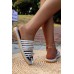 Slippers - Chain Straps Flat Slippers